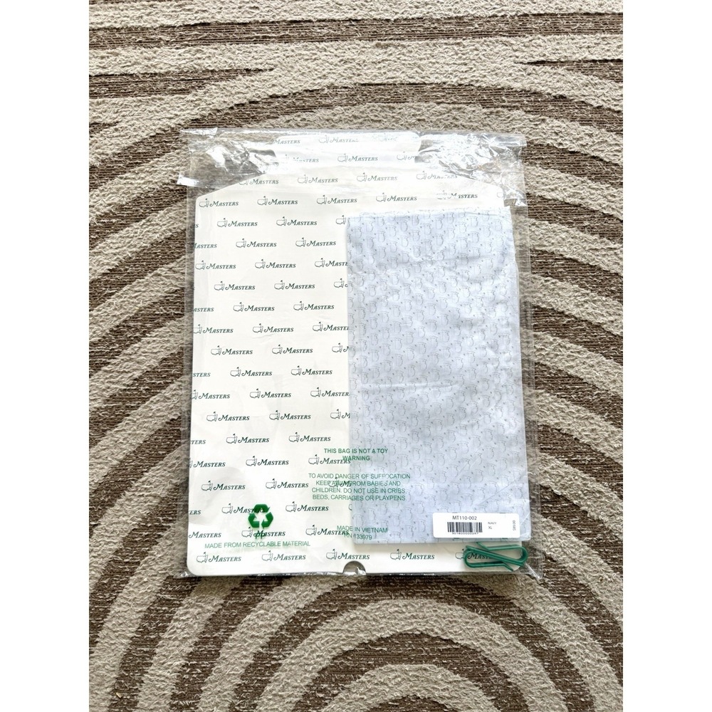 Masters Official 2026 Augusta Merch Collectible PGA Tissue Paper Bag‎ Cardstock